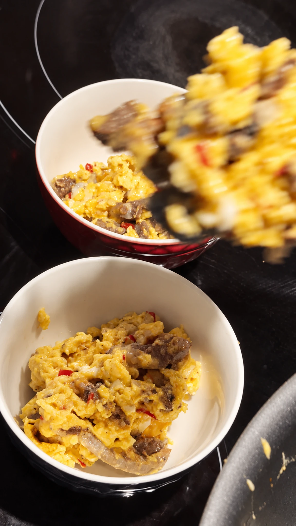 Step photo: two bowls