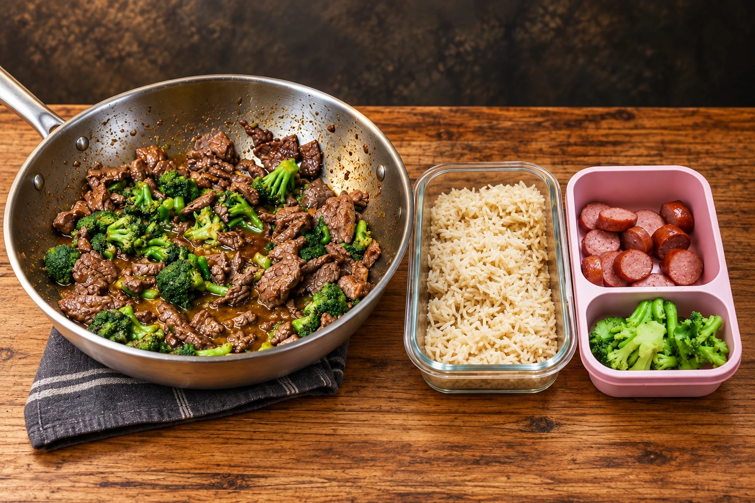 Spicy Beef & Broccoli Rice Bowls