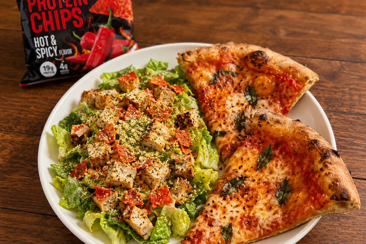 Caesar Crunch Pizza Night