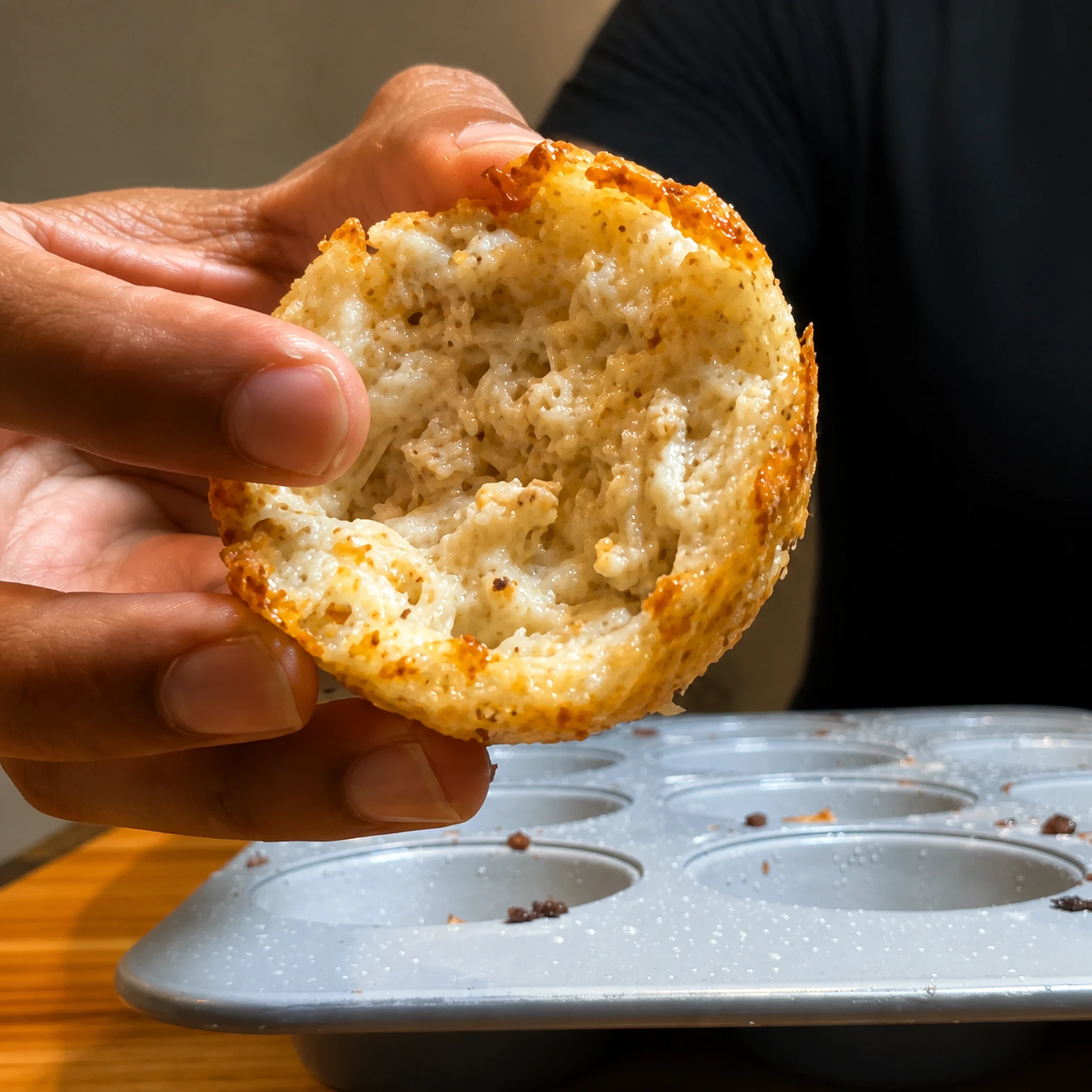 Chicken Alfredo Crunch Nests