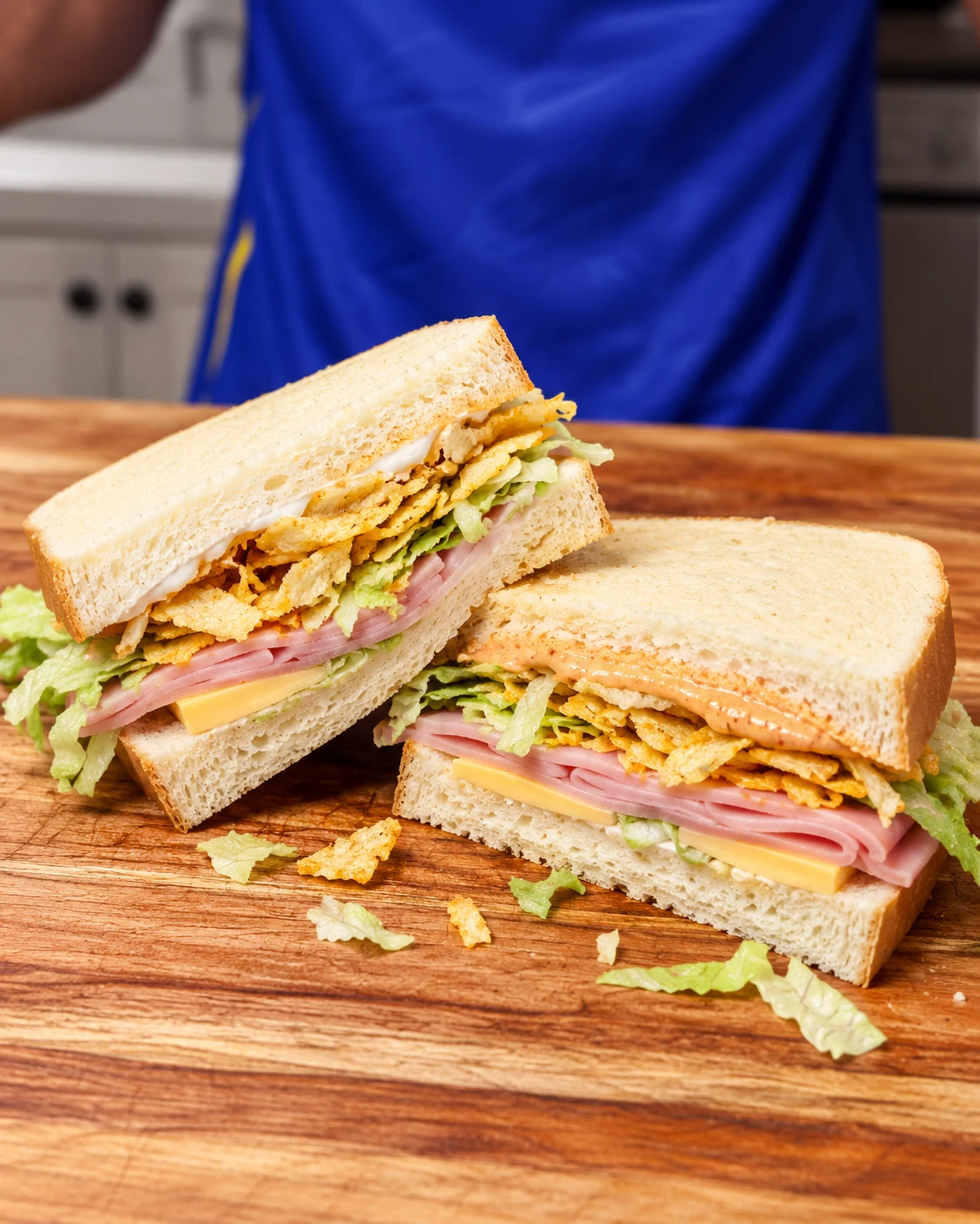 Chipotle Ham Crunch Sandwich