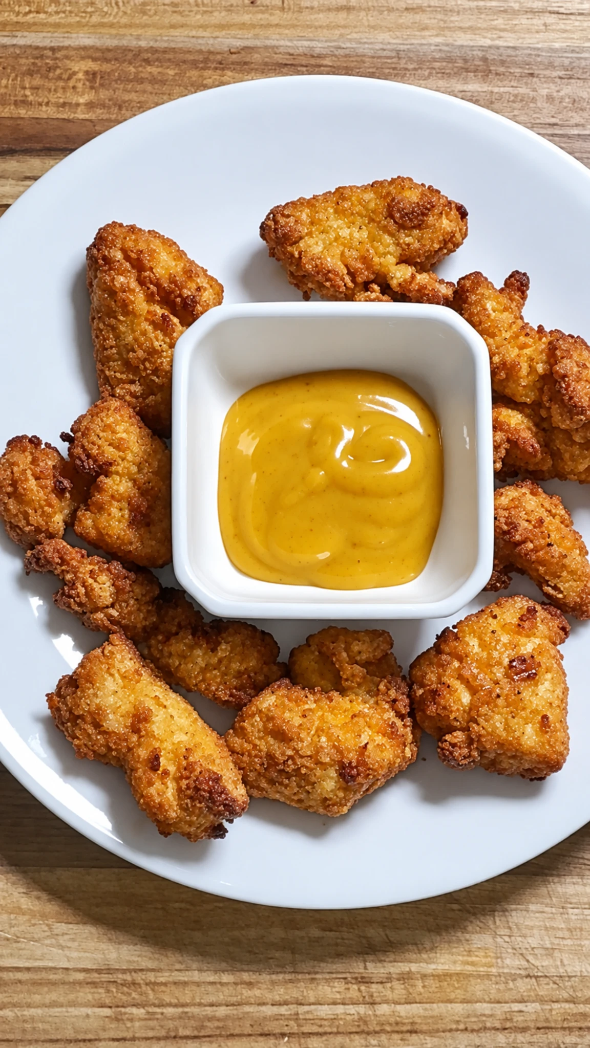 Crispy Chicken + Hot Honey Mustard