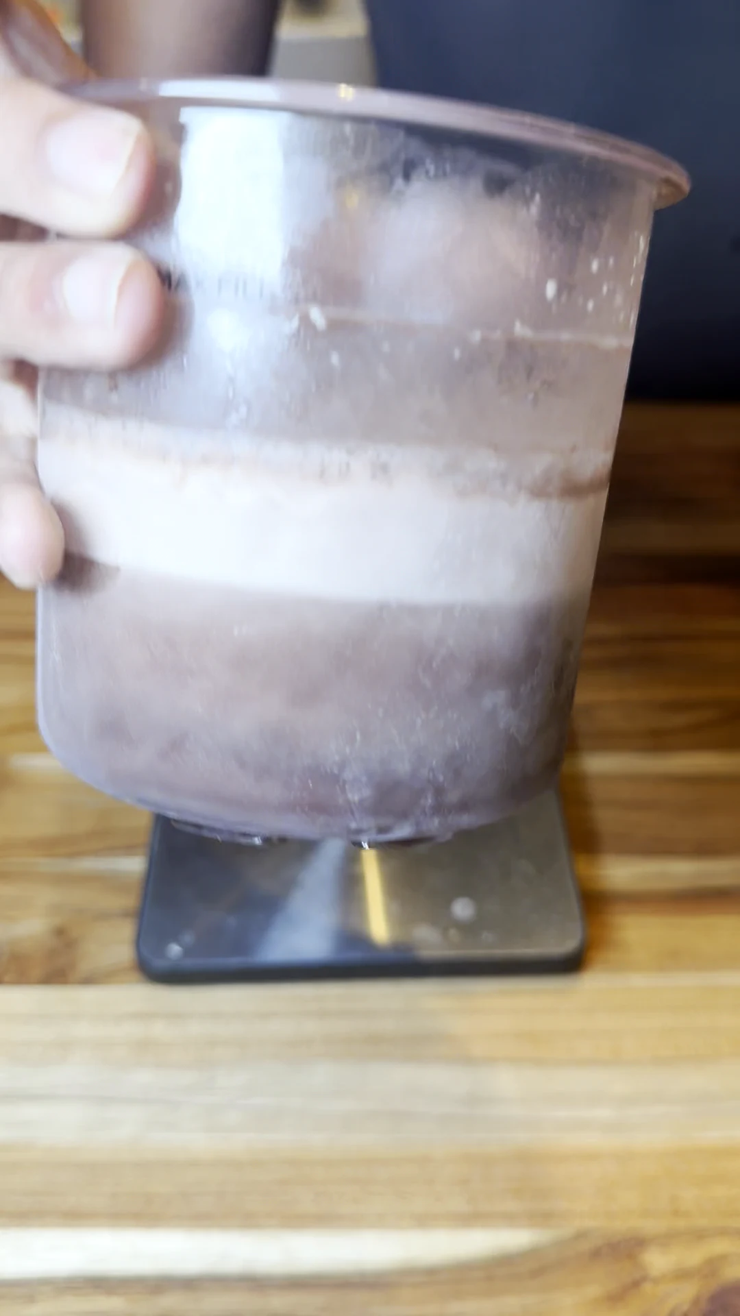 Step photo: frozen chocolate base