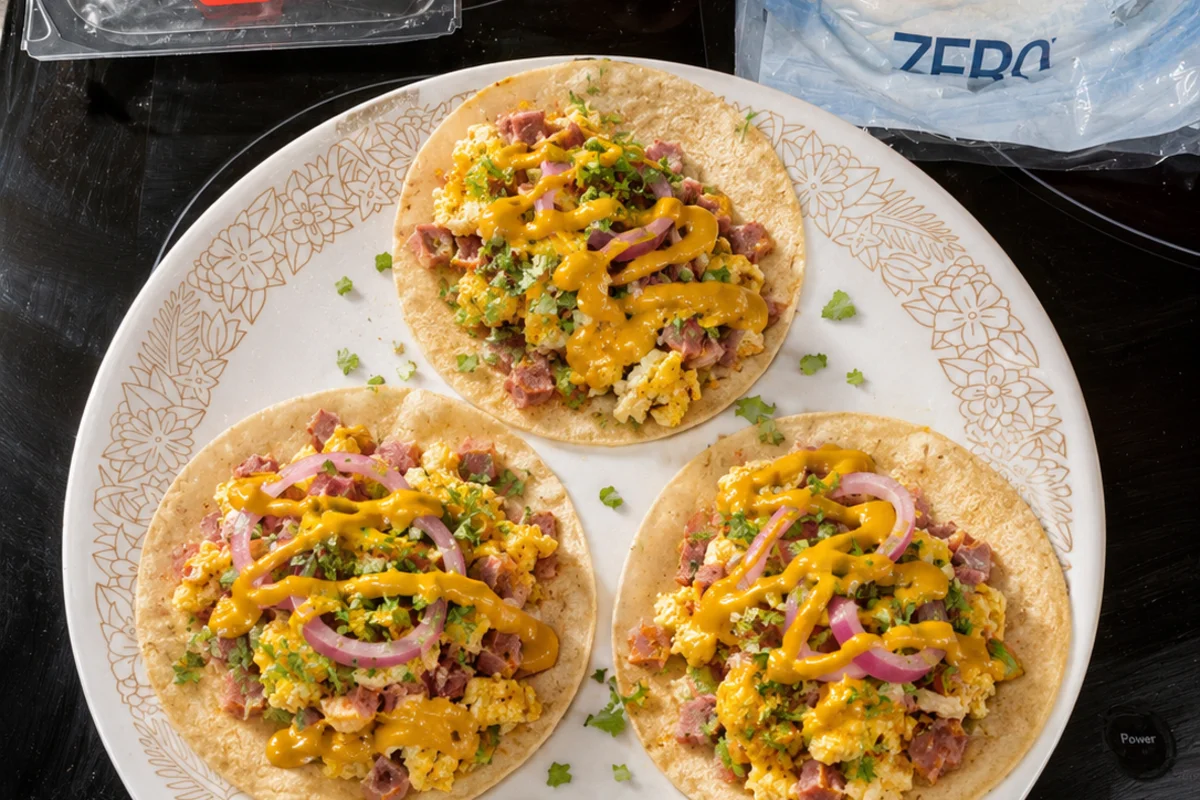 Fast Food Breakfast Tacos