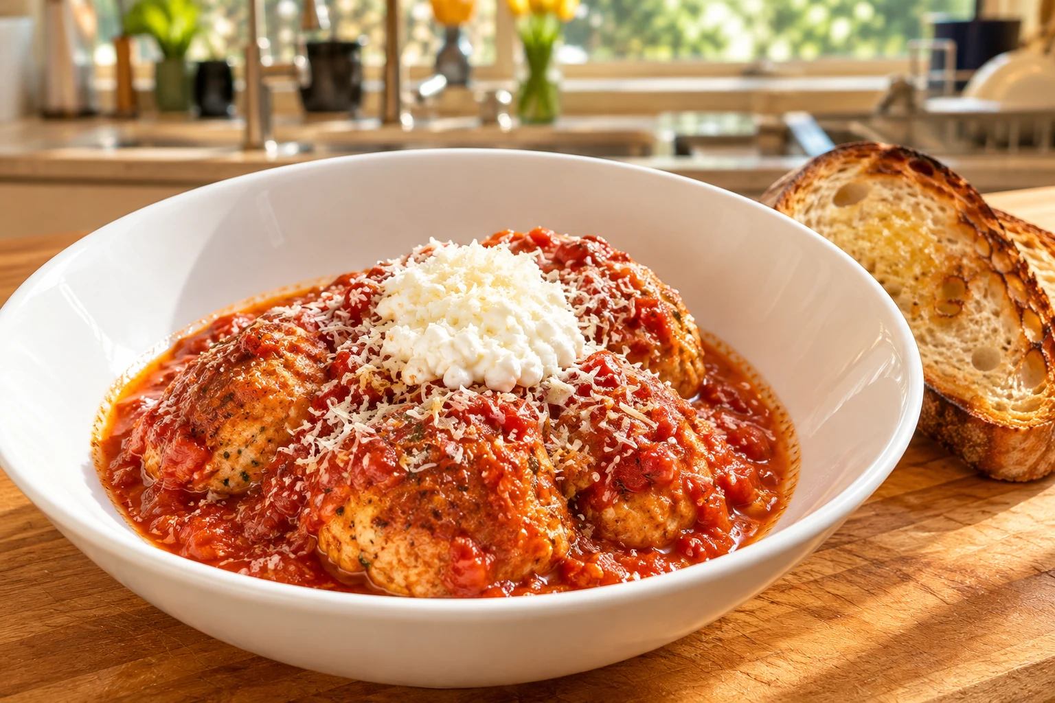 Hailey-Inspired Chicken Meatballs