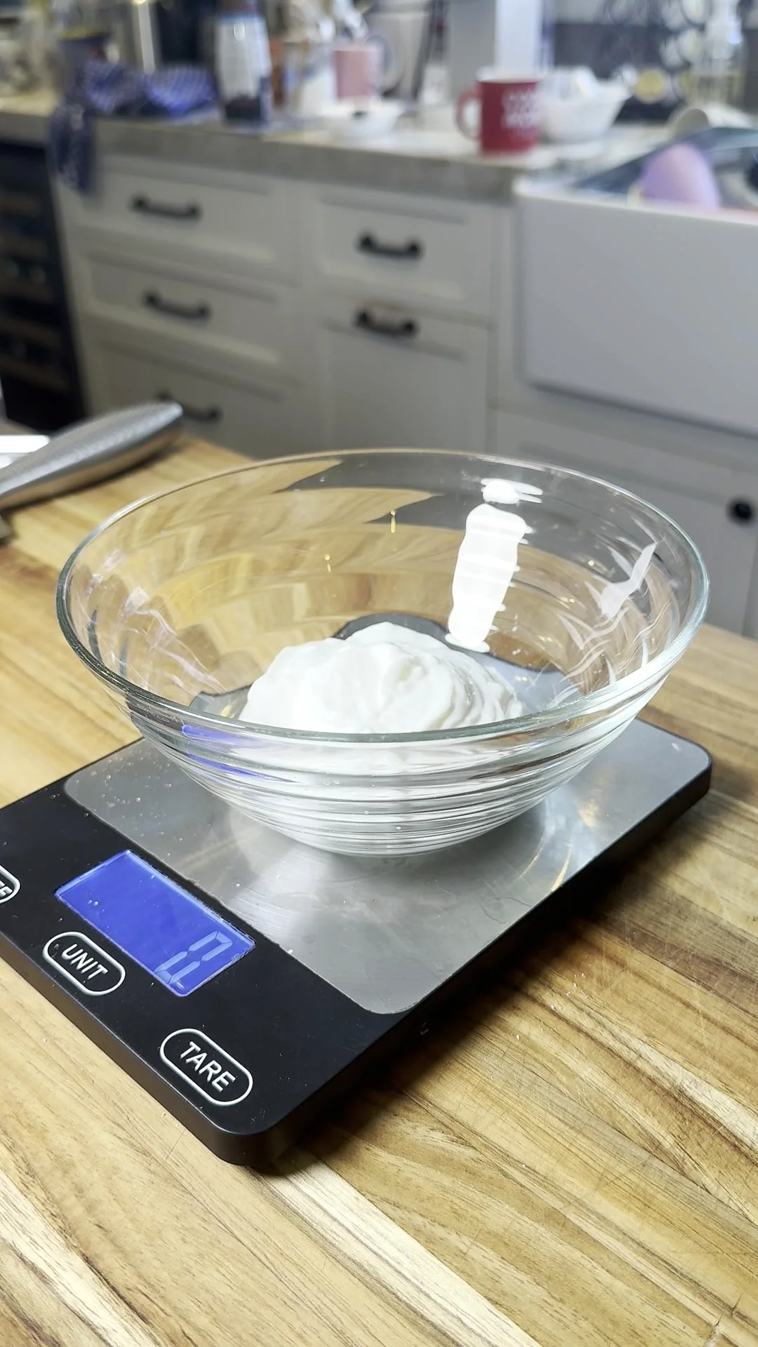 Step photo: add reduced fat cheese