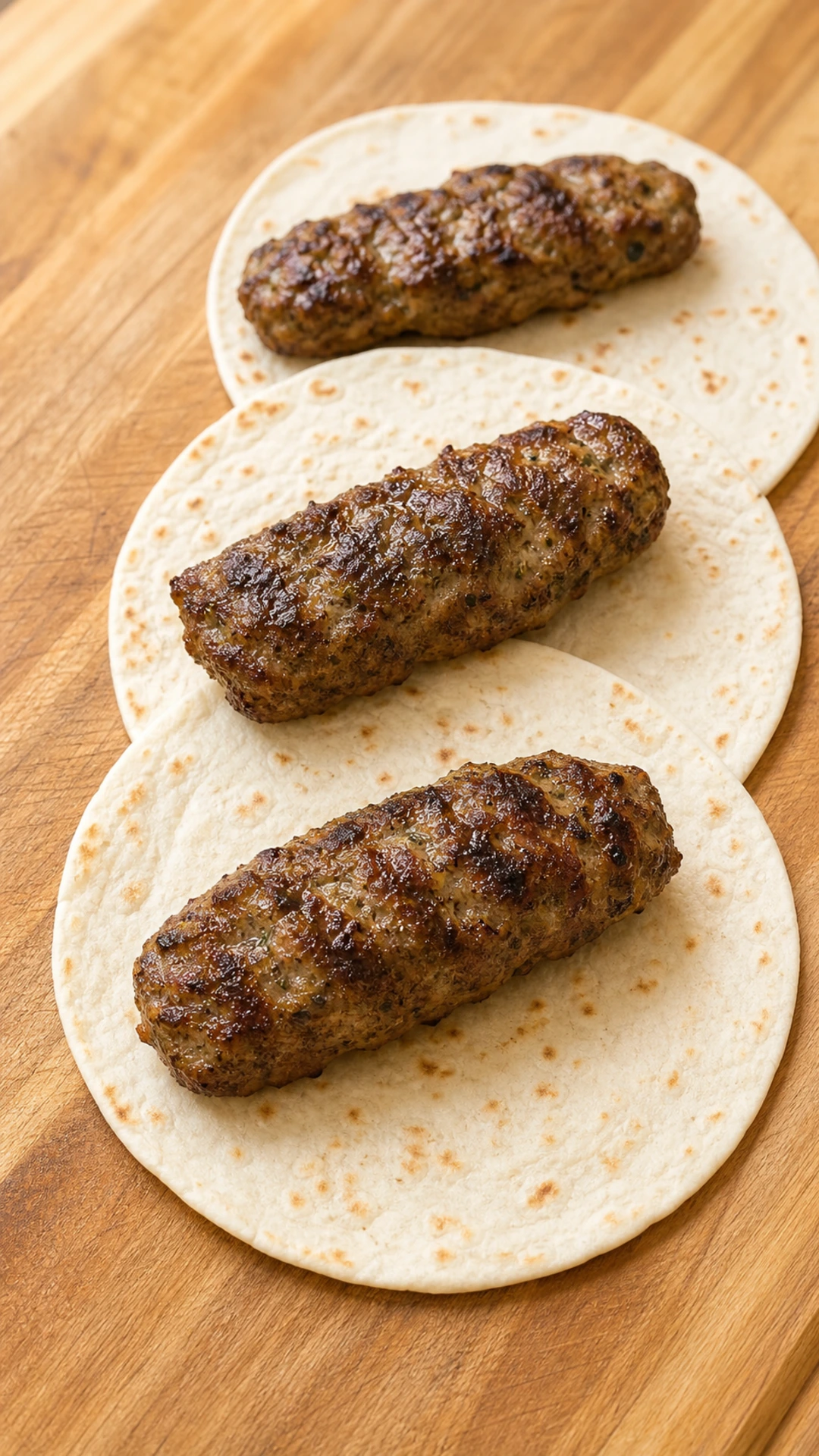 Step photo: add kebabs polished