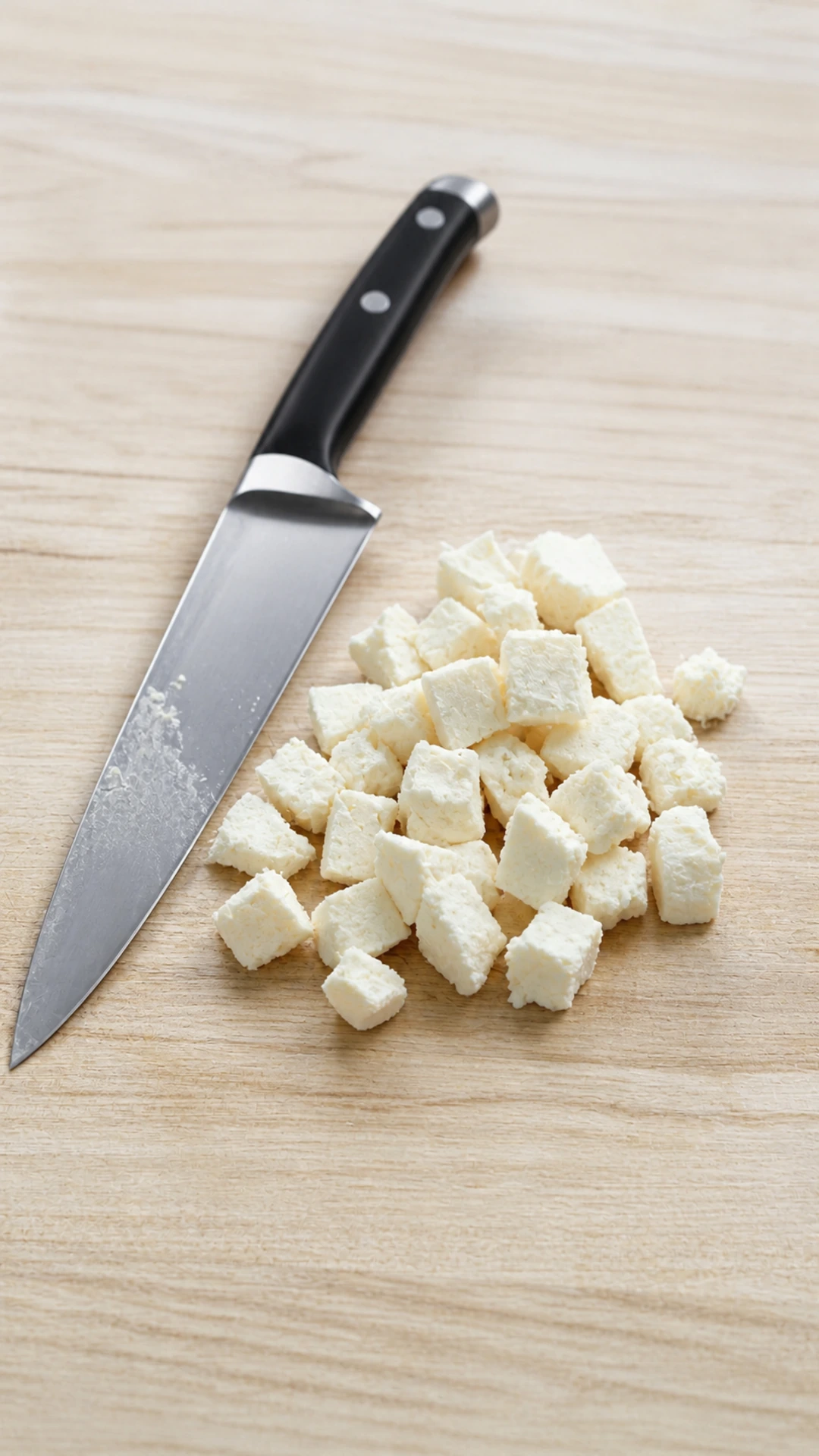 Step photo: chop cheesecake frosting polished