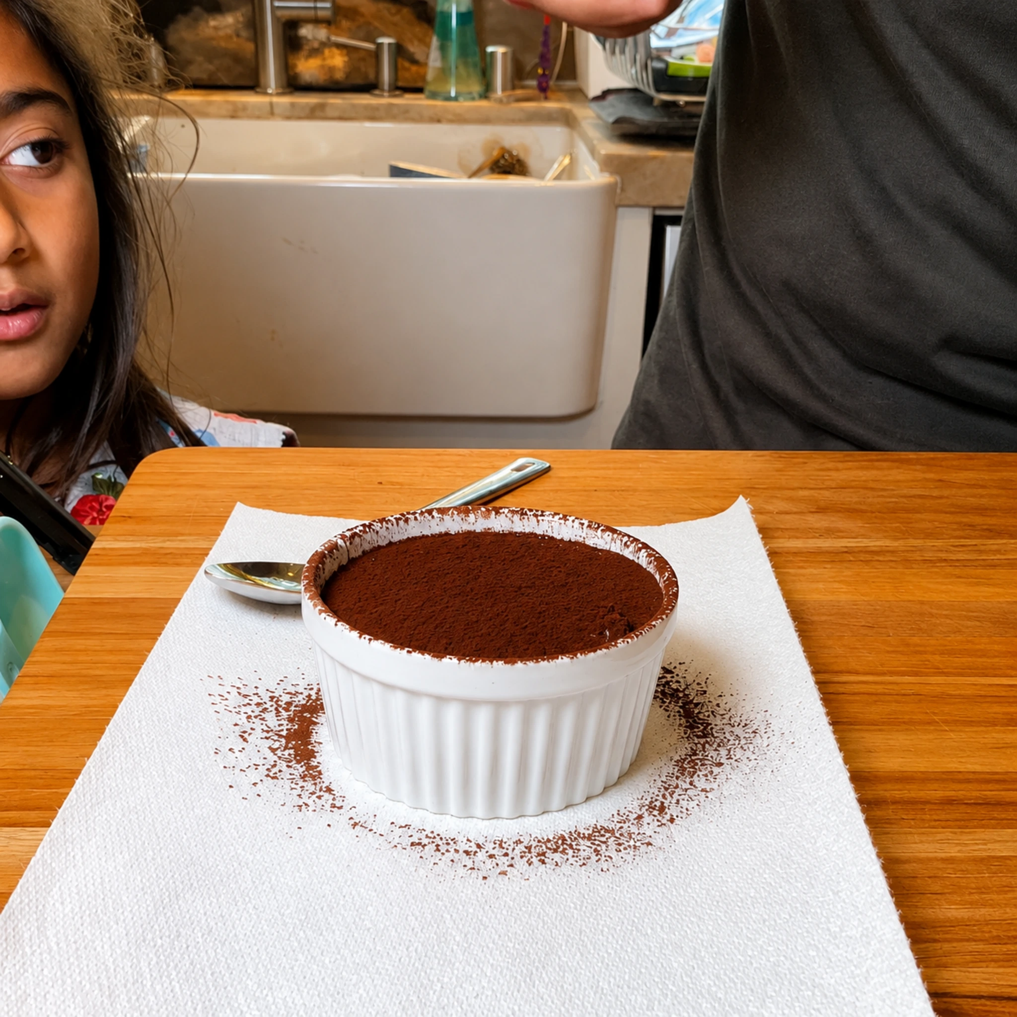 Protein Tiramisu Cups with Cottage Cheese