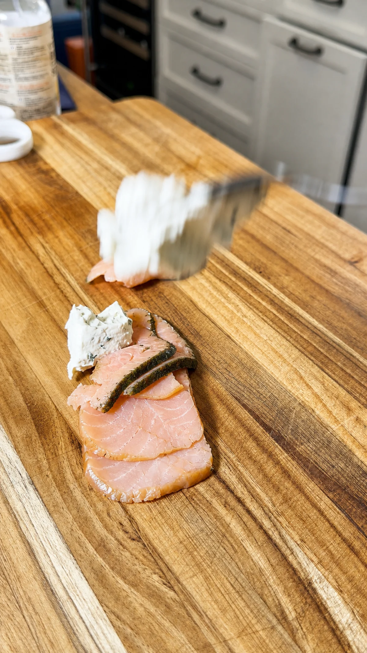 Step photo: add cream cheese polished
