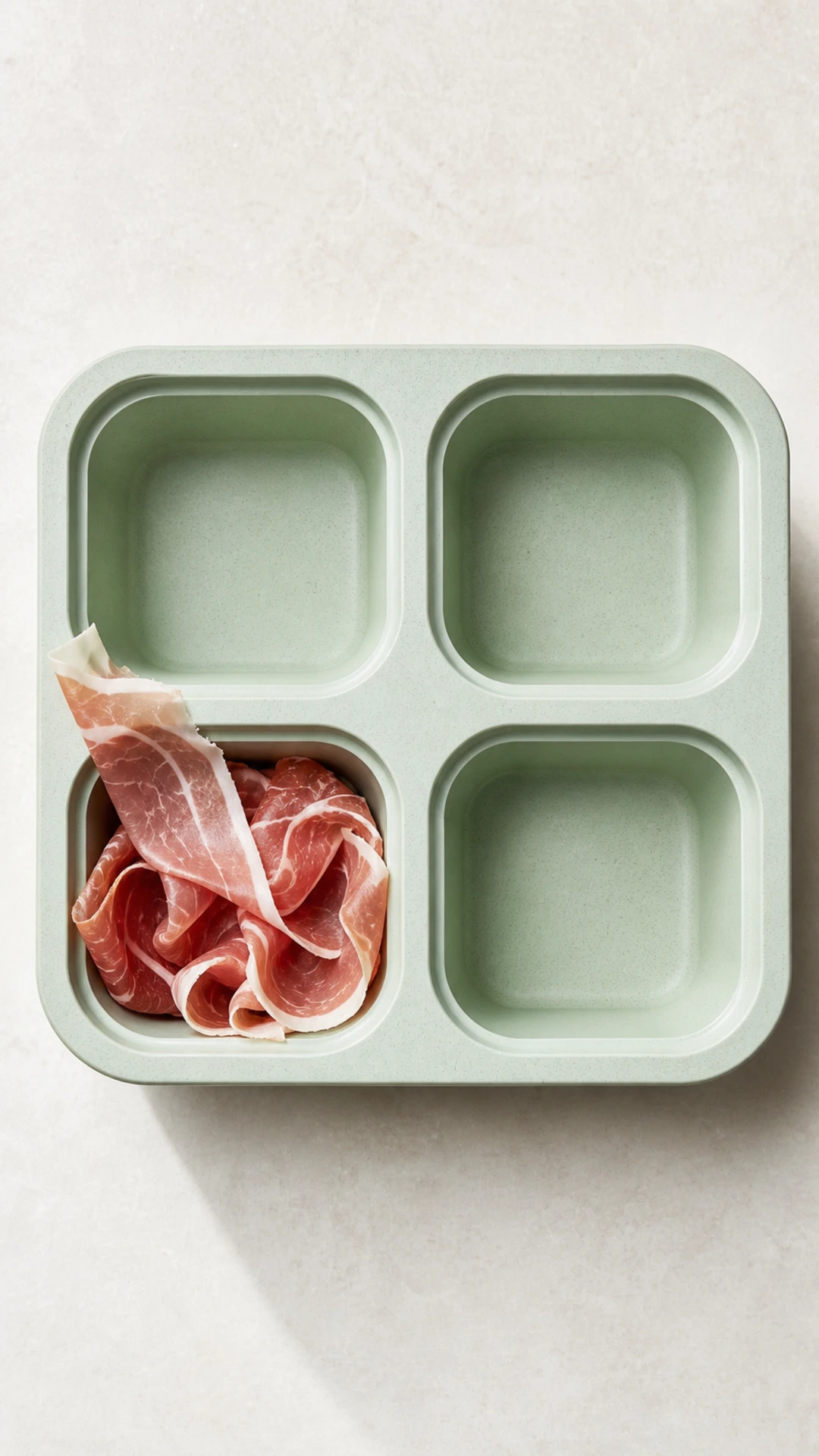 Step photo: add prosciutto polished