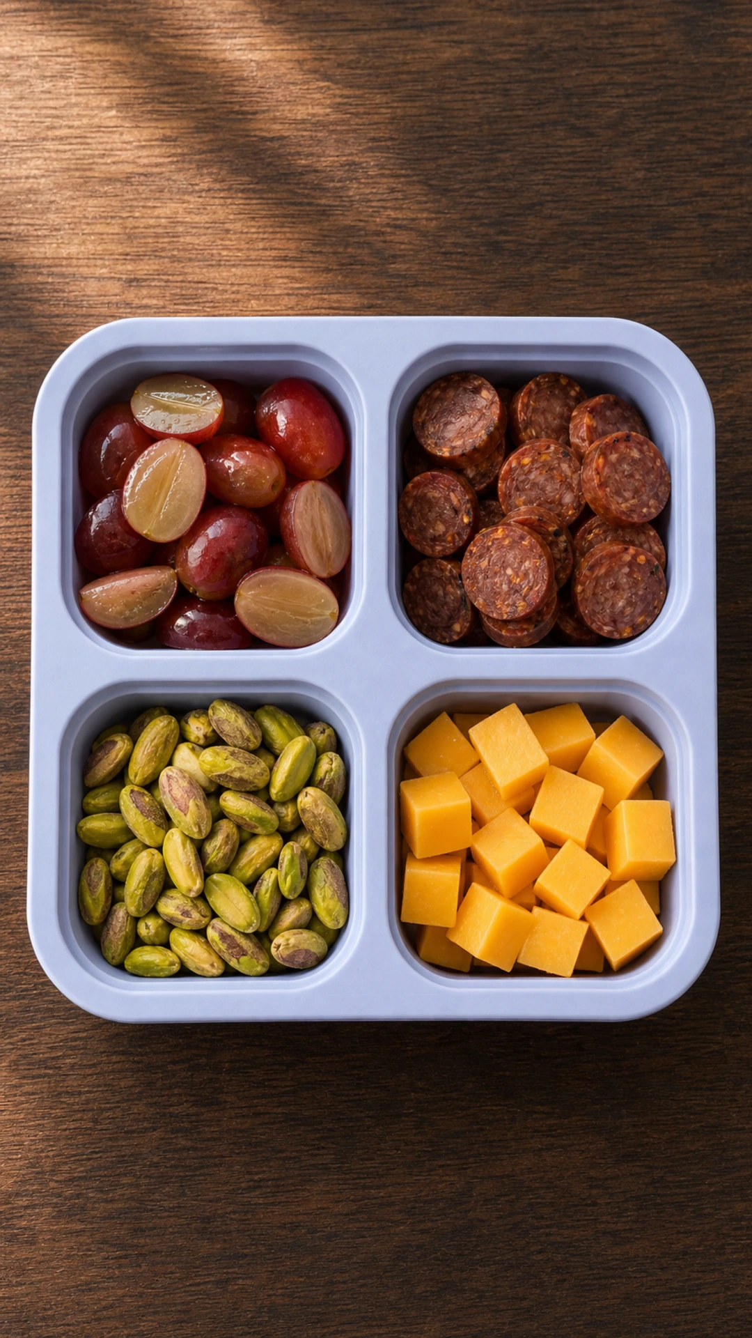 Split Plate Vineyard Picnic Snack Box