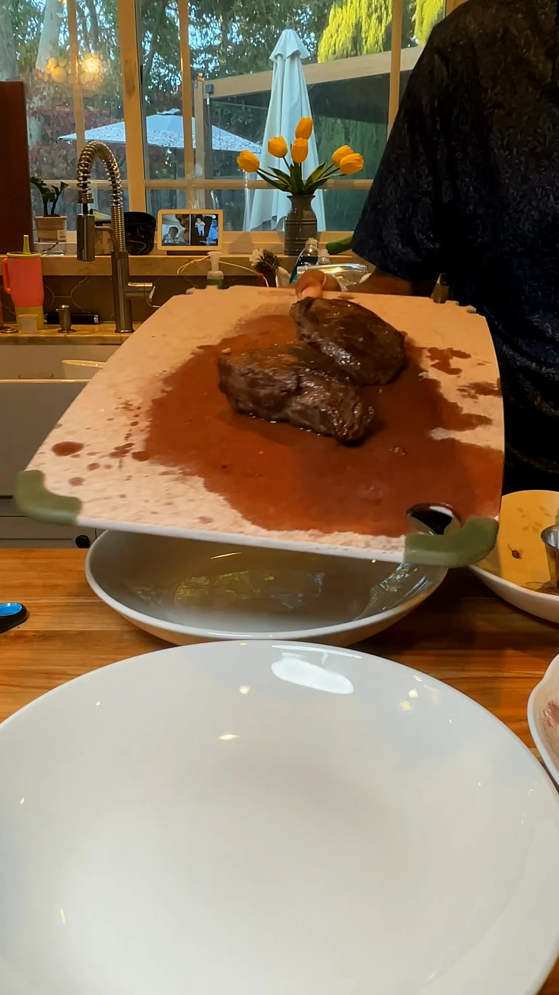 Step photo: rest steak board