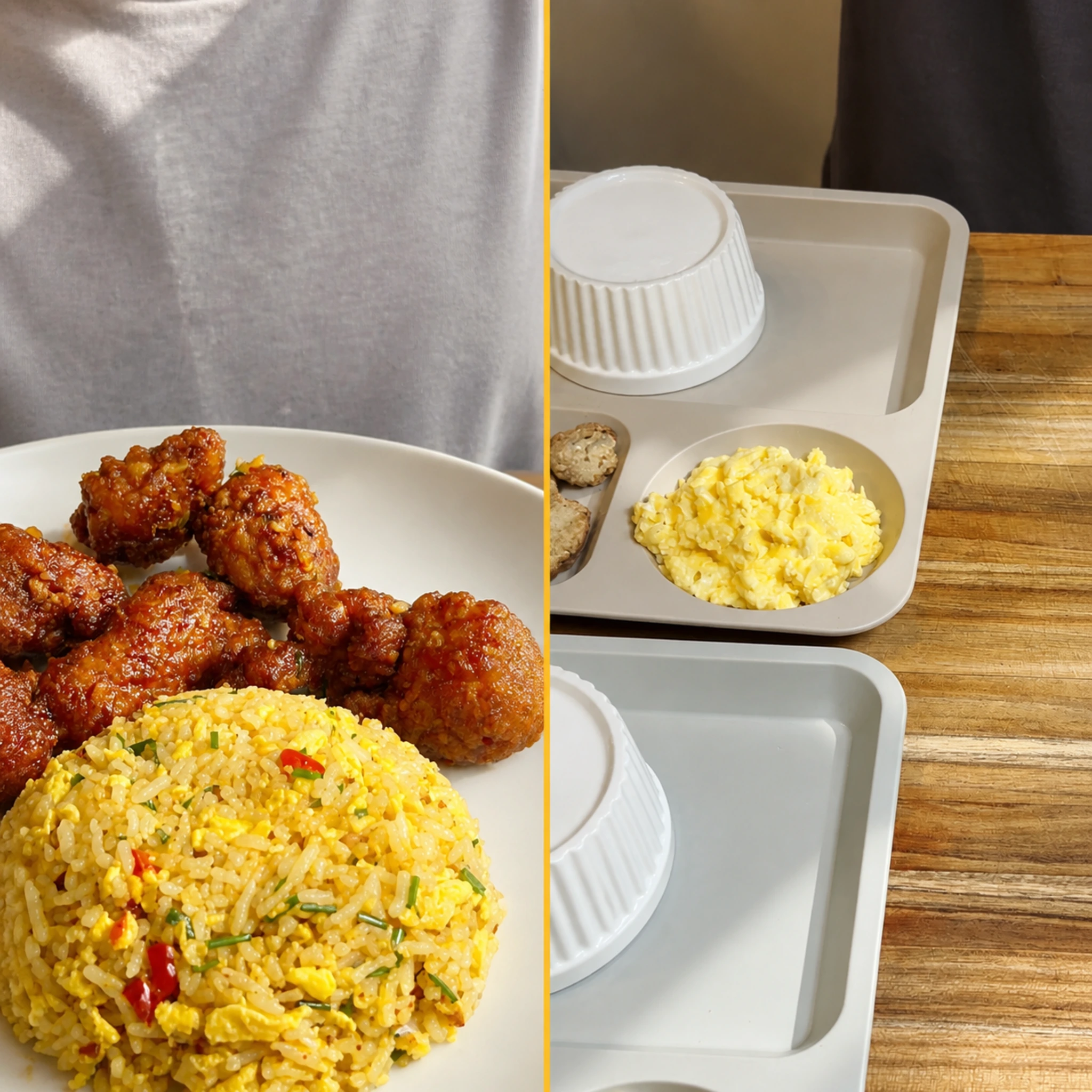 Split Plate TKS Sweet Heat Chicken Bowl