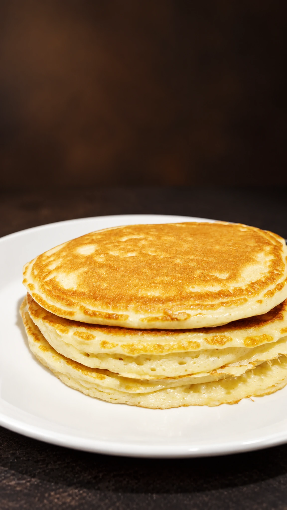 Vanilla Cottage Cheese Protein Pancakes