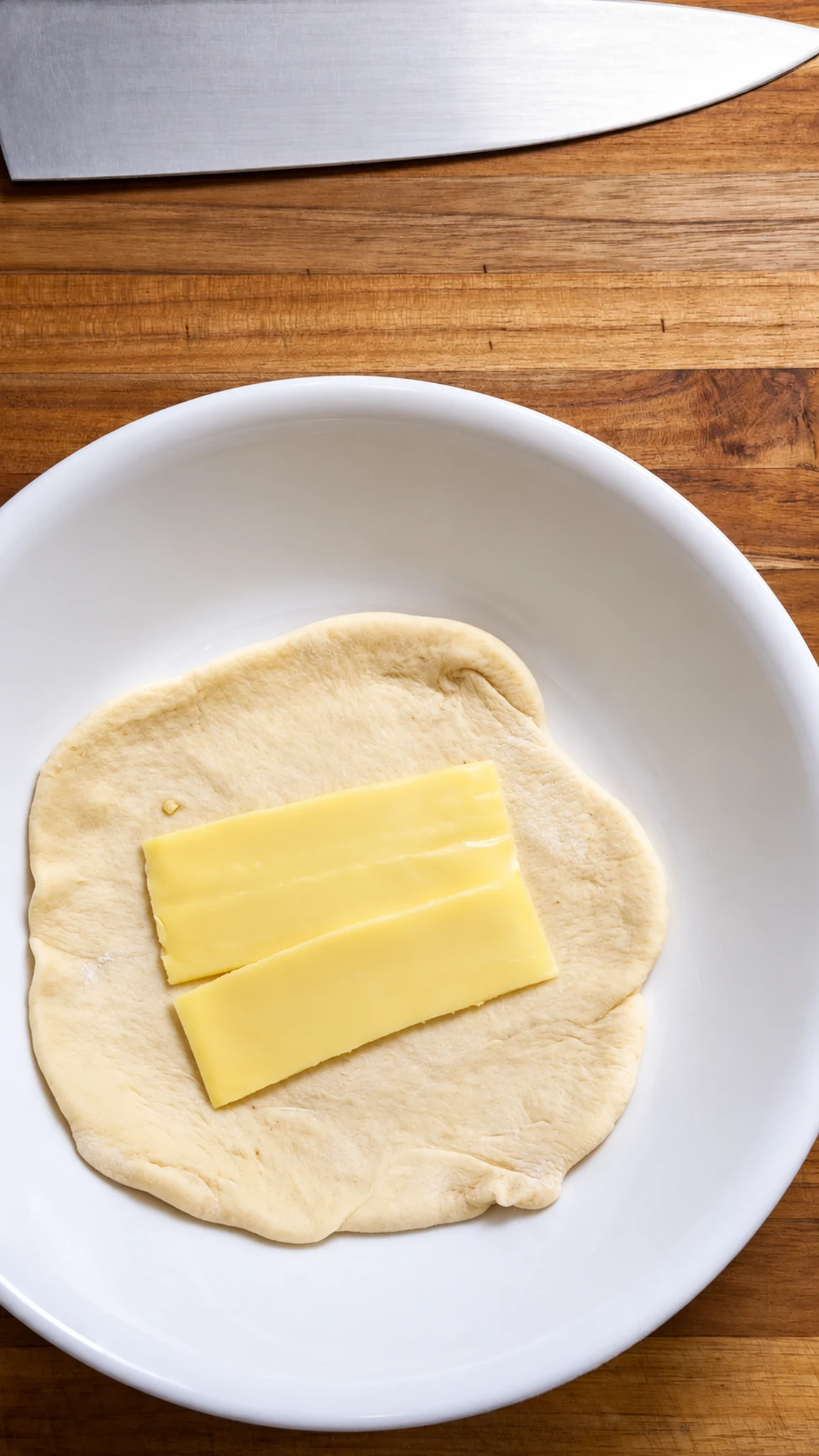 Step photo: kid cheese polished