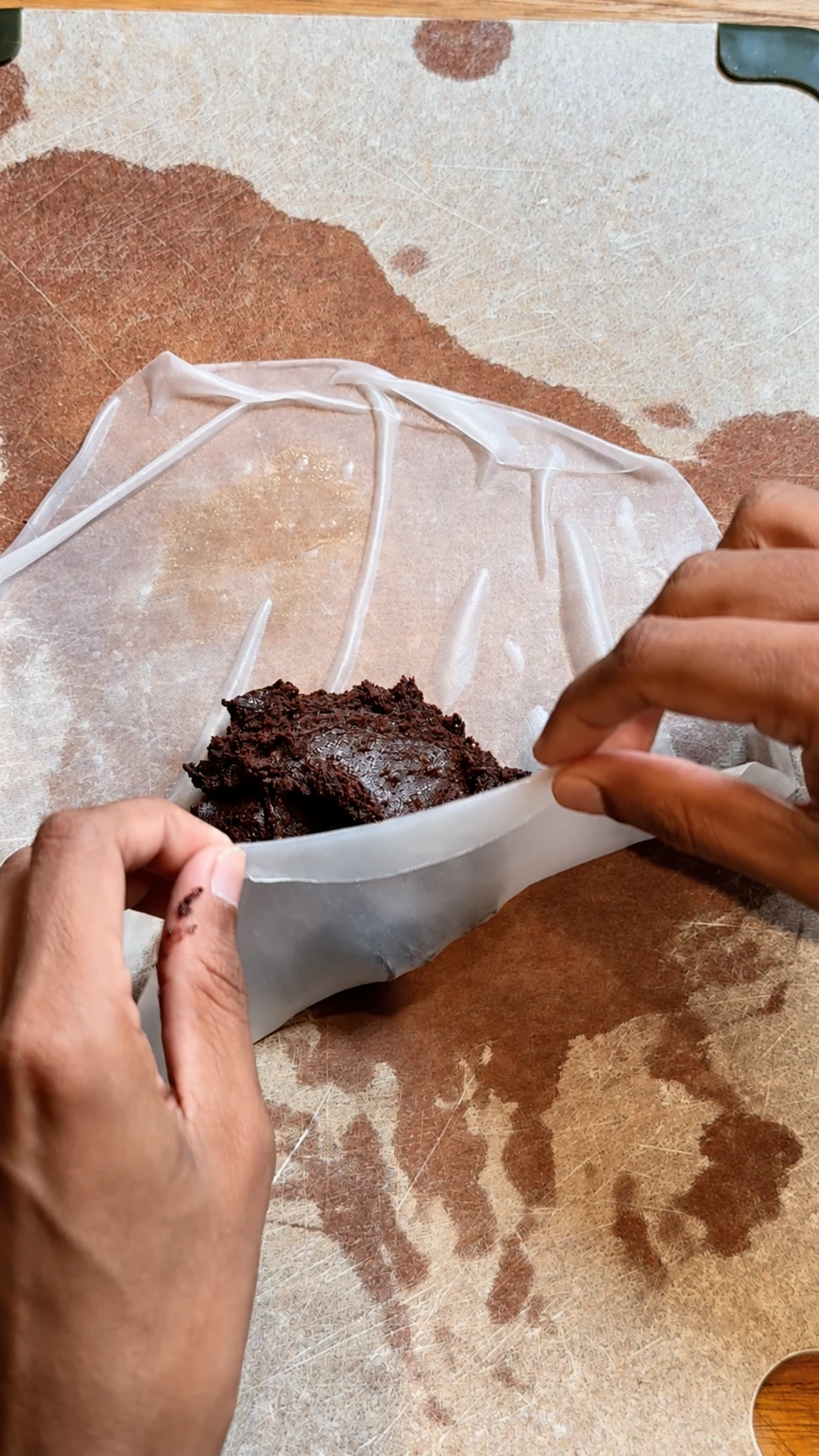 Step photo: add quarter filling