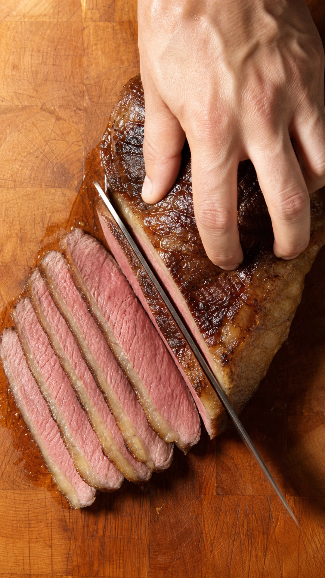 Step photo: slice picanha polished